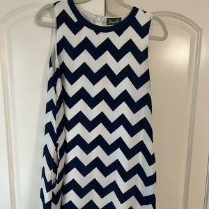 Maude chevron dress. Size small.